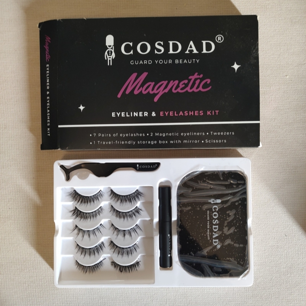 Magnetic Eyeliner & Eyelashes Kit - Black